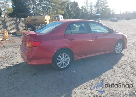 2009 Toyota Corolla S from USA, damaged, VIN 1NXBU40EX9Z059574